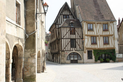 Coeur historique de la ville de Troyes